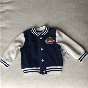Toddler fleece track jacket size 12mos
